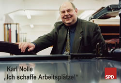 Postkarte: Unternehmer Karl Nolle